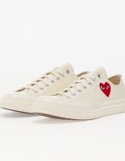 Comme des Garçons PLAY Сникърси Converse x Chuck 70 OX Milk/ Black/ Red
