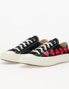 Comme des Garçons PLAY Сникърси Converse x Chuck Taylor 70 OX Multi Heart Black/ Hi Risk Red/ Egret