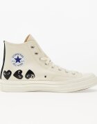 Comme des Garçons PLAY Сникърси Converse x Comme des Garcons PLAY Chuck 70 Hi Multi Heart Milk/ Black/ Egret