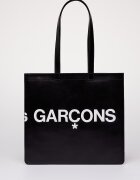 Comme des Garçons Wallets Чанта Comme des Garçons Huge Logo Tote Bag Black