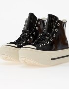Converse Сникърси Chuck Taylor All Star Lift Double Stack Platform Patent Leather Hi Black/ Egret/ Black