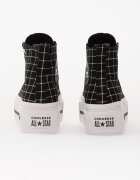 Converse Сникърси Chuck Taylor All Star Lift Double Stack Platform Plaid Hi Black/ White/ Black