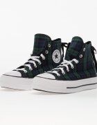 Converse Сникърси Chuck Taylor All Star Lift Platform Plaid Hi Navy/ Black/ White