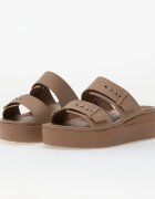 Crocs Сникърси Brooklyn Buckle Low Wedge Latte