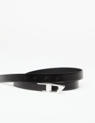 Diesel Колан Logo B-D 2.0 20 Belt Black/ Nickel