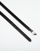 Diesel Колан Logo B-D 2.0 20 Belt Black/ Nickel