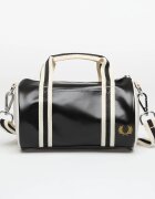 FRED PERRY Чанта Classic Mini Barrel Bag Black/ Ecru