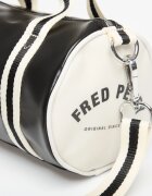 FRED PERRY Чанта Classic Mini Barrel Bag Black/ Ecru