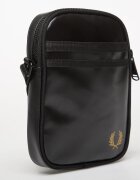 FRED PERRY Чанта Tonal Classic Small Side Bag Black/ Gold