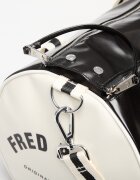 FRED PERRY Classic Barrel Bag Black/ Ecru