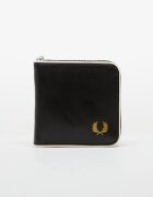 FRED PERRY Портфейл Classic Zip Around Wallet Black/ Ecru
