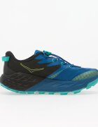 HOKA® Y Speedgoat 7 Big Kids Black/ Night Glow Blue