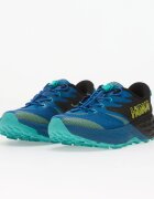 HOKA® Y Speedgoat 7 Big Kids Black/ Night Glow Blue