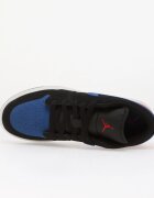 Jordan Air 1 Low Kids Black/ Summit White-True Blue-Varsity Red