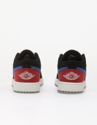 Jordan Air 1 Low Kids Black/ Summit White-True Blue-Varsity Red