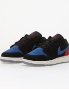 Jordan Air 1 Low Kids Black/ Summit White-True Blue-Varsity Red