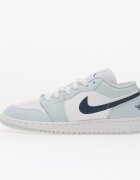 Jordan Air 1 Low Kids White/ Squadron Blue-Aura