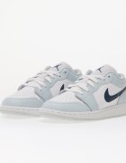 Jordan Air 1 Low Kids White/ Squadron Blue-Aura