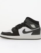 Jordan Air 1 Mid Kids Black/ Iron Grey-White