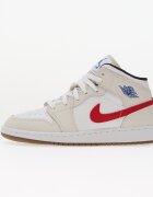 Jordan Air 1 Mid Kids Phantom/ Game Royal-White-Sail