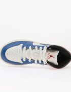 Jordan Air 1 Mid Kids True Blue/ Summit White-Varsity Red-Black
