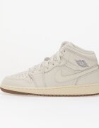 Jordan Air 1 Mid SE Kids Phantom/ Sail-Gum Dark Brown-Infrared 23