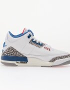 Jordan Air 3 Retro Kids "True Blue" White/ Fire Red-True Blue