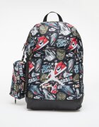 Jordan Раница Air Raid Backpack Black(Gym Red)