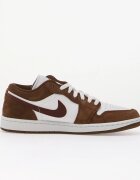 Jordan Сникърси Air 1 Low Cacao Wow/ Bronze Eclipse-White