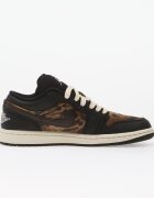 Jordan Сникърси Air 1 Low SE Black/ Chalk-Velvet Brown