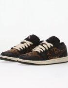 Jordan Сникърси Air 1 Low SE Black/ Chalk-Velvet Brown
