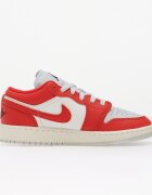 Jordan Сникърси Air 1 Low SE Pure Platinum/ Chile Red-Summit White
