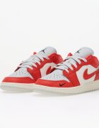 Jordan Сникърси Air 1 Low SE Pure Platinum/ Chile Red-Summit White