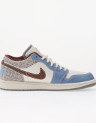 Jordan Сникърси Air 1 Low Summit White/ Light Boulder-Summit White