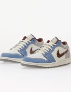 Jordan Сникърси Air 1 Low Summit White/ Light Boulder-Summit White