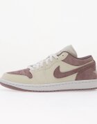 Jordan Сникърси Air 1 Low Swan/ White-Purple Smoke