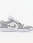 Jordan Сникърси Air 1 Low White/ Wolf Grey-Aluminum