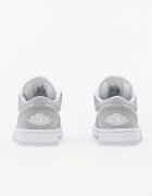 Jordan Сникърси Air 1 Low White/ Wolf Grey-Aluminum
