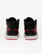 Jordan Сникърси Air 1 Mid Black/ University Red-White