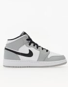 Jordan Сникърси Air 1 Mid (GS) Lt Smoke Grey/ Black-White