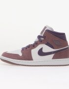 Jordan Сникърси Air 1 Mid Purple Smoke/ Canyon Purple-White