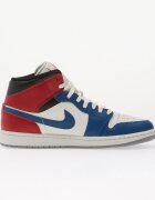 Jordan Сникърси Air 1 Mid True Blue/ Summit White-Varsity Red-Black
