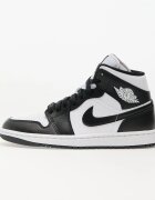 Jordan Сникърси Air 1 Mid White/ Black-White