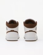 Jordan Сникърси Air 1 Mid White/ Cacao Wow-Cacao Wow