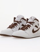 Jordan Сникърси Air 1 Mid White/ Cacao Wow-Cacao Wow