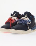 Jordan Сникърси Air 3 Retro "Sports Renaissance" Obsidian/ Chalk/ Track Red
