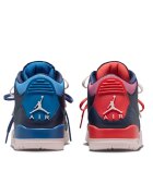 Jordan Сникърси Air 3 Retro "Sports Renaissance" Obsidian/ Chalk/ Track Red