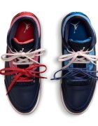 Jordan Сникърси Air 3 Retro "Sports Renaissance" Obsidian/ Chalk/ Track Red