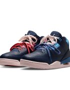 Jordan Сникърси Air 3 Retro "Sports Renaissance" Obsidian/ Chalk/ Track Red