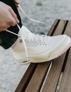 Jordan Сникърси Air 3 Retro "Spring Is in the Air" Sail/ Jade Aura-Aura-Iced Carmine